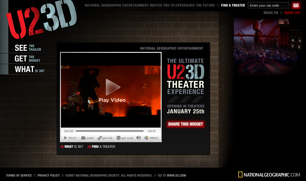 National Geographic Entertainment, Screen concept